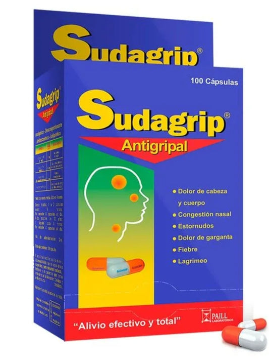 Sudagrip Antigripal 100 Capsulas