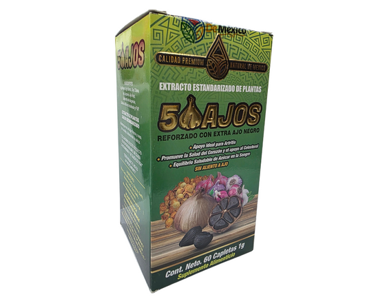 5 AJOS  -  5 GARLIC